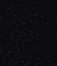 the night sky is black and full of stars