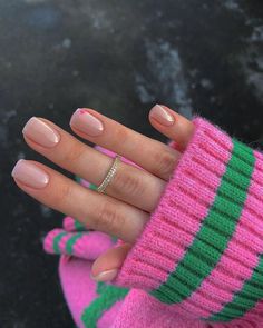 Clean Valentines Day Nails, Pink White Nails, Nails Shellac, Graduation Nails, Girls Nails