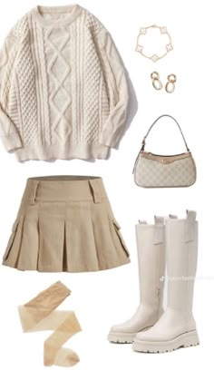 Fall Girly Outfits, Fall University Outfits, Coquette Autumn Outfits, Outfits With Short Skirts, Girly College Outfits, Fall Outfits With Skirts, Fancy Thanksgiving, Outfits For The Winter, Thanksgiving Outfits Women