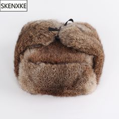 New Arrival Russian Rabbit Fur Trapper Hats For Men Thick Male Winter Real Rabbit Fur Hat Full Pelt Fur Trapper Hat, Fur Trapper, Rabbit Fur Hat, Trapper Hats, Fur Hat, Hat For Man, Rabbit Fur, Hats For Men, Caps Hats