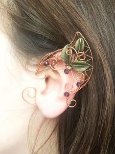 Elven ears a pair. Earcuffs Elf ears cosplay fantasy | Etsy Faerie Clothing, Elf Ears Cosplay, Elven Ears, Ears Cosplay, Elf Ear, Elf Ear Cuff, Fairy Ears, Fantasy Decor, Elf Ears