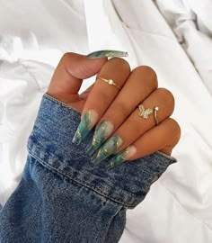 Nail Model, Edgy Nails, Long Acrylic Nails Coffin, Summer Acrylic Nails, Coffin Nails Designs, Fire Nails, Classy Nails, Pretty Acrylic Nails, Dope Nails