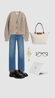 Back to school outfit inspo #cleangirl #cleangirlasethetic #cleangirloutfit #vanillagirl #vanillagirlasethetic #backtoschool #backtoschooloutfit #dresscodeapprovedschoolfits #modestoutfitinspo Winter Chic Outfits, Late Fall Outfits, Jane Birkin Style, Birkin Style, Inspirational Clothing, Chic Winter Outfits, Back To School Outfit, Uni Outfits, 2024 Outfits