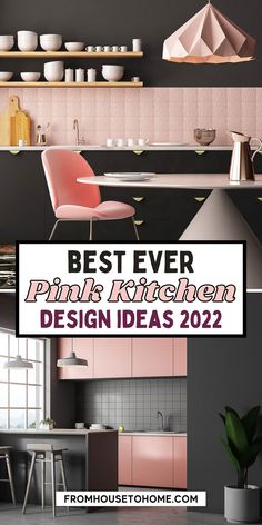 the best pink kitchen design ideas for 2020