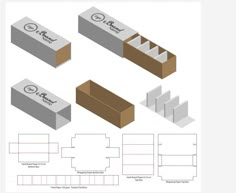 the instructions for how to make a cardboard box with two sides and one side open