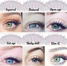 Eyelash Extension Styles, Desain Salon Kuku, Extension Styles, Eyelash Extensions Salons, Cat Eye Lash, Eyelash Extensions Styles, Volume Lash Extensions, Perfect Eyelashes