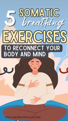 5 Somatic Breathing Exercises for Stress and Anxiety Relief Somatic Breathing, Lower Cortisol, 2024 Goals, Breathe Out, Parasympathetic Nervous System, Health Nut, Therapy Tools, Emotional Regulation