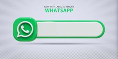 a green and white button with the message whatsapp