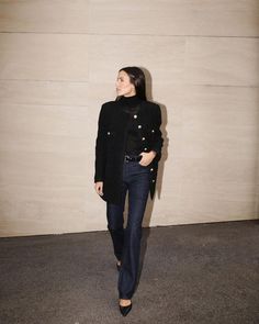 Alex Riviere Style, Black Outfit Inspiration, Outfit Inspiration Women, Minimal Classic, Smart Outfit, Black Outfit, Timeless Classic, Winter Wardrobe