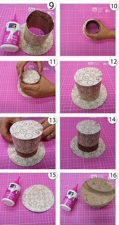 instructions to make a cupcake cake with sprinkles