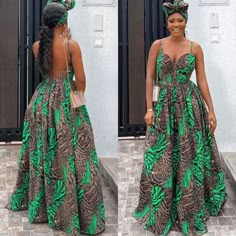 Chitenge Dresses Classy Long, African Birthday Dress, African Midi Dress, Chitenge Dresses, Kitenge Designs, African Attire Dresses