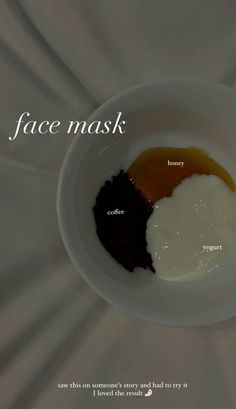 face mask  • Yogurt   • Honey   • Coffee Mask With Honey Skin Care, Yogurt Honey Face Mask, Coffee For Skin Care, Honey And Yogurt Face Mask, Coffee Beauty Tips, Using Honey On Face, Yogurt Skin Care, Honey Face Masks, Coffee And Curd Face Mask