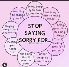 Stop Saying Sorry, Journal Inspiration Writing, Self Inspirational Quotes, Self Healing Quotes, Writing Therapy, Self Confidence Tips