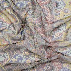 an image of a paisley print fabric