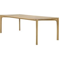 the table is made from wood and has two legs, one with an extended top