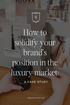 How to solidify your brand's position in the luxury market | Read the blog post for brand building tips | Luxury branding for aesthetics clinic case study | Beauty branding tips | Beauty business tips | Aesthetics clinic branding | how to attract luxury clients | how to book luxury clients | luxury client attraction | luxury brand building | brand strategy development | brand strategy | high end branding Luxury Moodboard Aesthetic, Luxury Personal Branding, Beauty Branding Design, Beauty Education, Clinic Branding, High End Branding