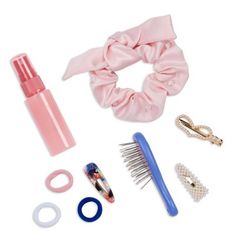 Our Generation Twirls & Pearls Hair Accessory Set For Kids & 18" Dolls : Target