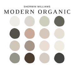 the cover of modern organic by shewin williams