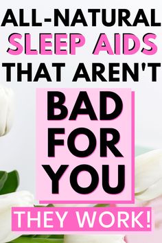 Best Sleep Aid, Nightly Routine, Healthy Supplements, Natural Sleep Aids