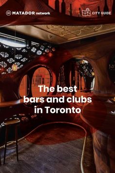 the best bars and clubs in toronto by matador network - city guide ebook cover