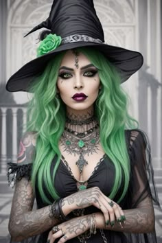 Witch Costumes For Women Make Up, Witch Costumes For Women Ideas, Good Witch Makeup, Witchy Halloween Costumes, Pretty Witch Makeup, Witch Costume Ideas, Witches Costumes For Women, Witch Costume Diy, Barbie Halloween Costume