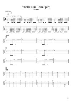 smells like teen spirit guitar tab