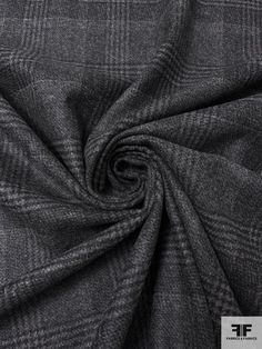 SKU: 17970 Content: Wool Blend Color: Grey / Black Width: 59 inches Fashion District, Wool Blend Jacket, Fabric Yardage, Wool Plaid, Wool Fabric, Fashion Fabric, Quality Fashion, Black Design, Fabric By The Yard