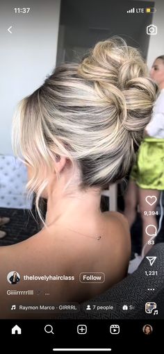 Bride Hairstyles Updo, Prom Hair Updo, Wedding Hair Up, Guest Hair, Light Blonde Hair, Play A Game, Wedding Hair Inspiration