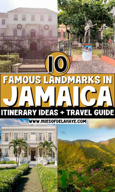 10 famous landmarks in jamaica with the title ten famous landmarks in jamaica itinerary ideas and travel guide