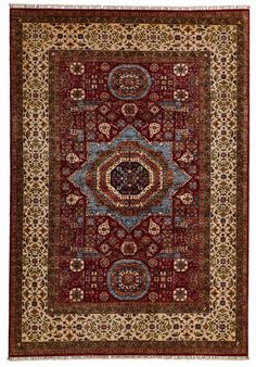 7x10 Red and Ivory Turkish Tribal Rug Handknotted Wool Vintage Design Turkish Rug Handmade Distressed Tribal, Floral Rug Details: Mamluk rugs are a testament to the grandeur and sophistication of the Mamluk Empire that ruled Egypt and Syria from the 13th to the 16th century. These luxurious rugs are known for their intricate geometric and floral designs, often featuring a central medallion and repeating patterns. Mamluk rugs are meticulously handwoven using high-quality wool and silk, giving the Mamluk Rugs, Luxury Rug, Floral Rug, Syria, 16th Century, Repeating Patterns, Rug Handmade, Vintage Design, Handmade Rugs