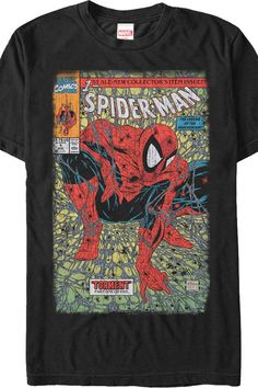 Spider-Man Torment Comic Cover T-Shirt Superhero Fashion, Marvel Clothes, Comic Cover, Book Tshirts, Spiderman Comic, Man Thing Marvel, Men's Graphic T Shirt, Mode Vintage