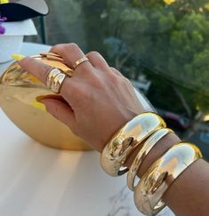 Jewelry Photoshoot, Funky Jewelry, Gold Bangle