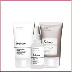 The Acne Set offers a targeted regimen, with Salicylic Acid 2% Solution for treating acne. It includes the Glucoside Foaming Cleanser - a gel-like foaming cleanser that effectively helps remove dirt and environmental impurities. Glucoside Foaming Cleanser respects even the most delicate skin - including babies’. Over time it also improves the look of skin clarity, texture, radiance, and suppleness. The set also contains the Salicylic Acid 2% Solution - a water-based serum offering surface level The Ordinary Acne, Clear Skin Care, The Ordinary Skincare, Skin Regimen, Foaming Facial Cleanser, Foaming Cleanser, Natural Moisturizer, Prevent Acne, Gel Moisturizer