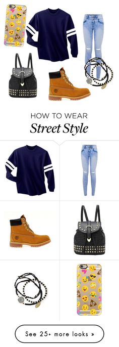 "Casual street style" by acswagprincess on Polyvore featuring Timberland, Feather & Stone and Casetify Timberland Outfit, Timberland Pro, Nike Roshe, Bold And Beautiful, Tomboy Fashion, Hot Outfits