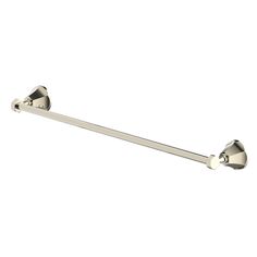 an image of a bathroom towel bar with two handles on each side and one end