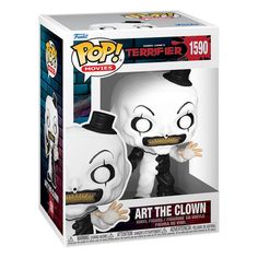 the pop vinyl figurine has been made to look like it's coming out of