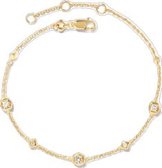 Holiday Sparkle, White Sapphire, Kendra Scott, Delicate Bracelet, Gold Vermeil, 18k Gold, Sapphire, Sparkle, Collage