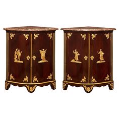 pair of louis ii style commodes in the manner of philippe vigneau