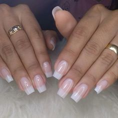 Nagellack Trends, Short Square Acrylic Nails, Soft Nails, Square Acrylic Nails, Minimalist Nails, Dream Nails, Fire Nails, Funky Nails, Pretty Acrylic Nails