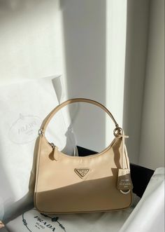 Prada aesthetic. Prada nylon bag. Prada re edition 2005 Prada Re Edition Bag, Chanel Backpack, Bvlgari Bags, Celine Bag, Chloe Bag, Handbags Online, Gucci Handbags, Replica Handbags