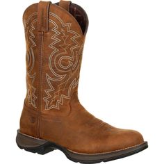 PRICES MAY VARY. Cushion Flex insole Fiberglass shank Soft mesh lining Waterproof membrane Durango Boots, Western Brown, Mens Training Shoes, Leather Boat Shoes, Closed Toe Shoes, Western Boot, Comfortable Boots, Round Toe Heels, Classic Leather