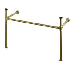 an image of a gold towel rack