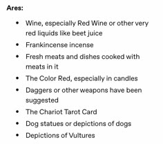 the rules for wine and other beverages are in black and white, with red lettering