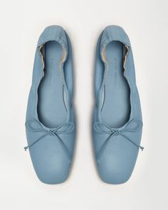 Pia Ballerina - Bermuda – Yuni Buffa Collage Elements, Trending Flats, Fashion Collage, Summer Flats, Rich Girl, Fall Shoes, Ballerina Flats, Ballerinas, Natural Leather