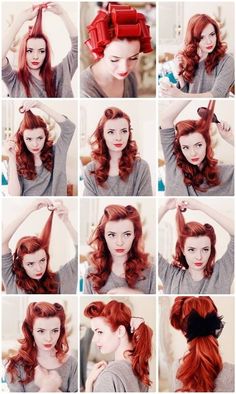 Retro Ponytail, 50s Hairstyles