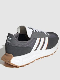 Adidas originals retropy e5 trainers size & fit standard fit available in sizes 3-8 details end use: lifestyle Basic Shoes, Adidas Originals Mens, Aesthetic Shoes, Gym Shoes, Sneakers Men Fashion, Home Tech, Shoe Obsession, Fashion Furniture, Shoe Game