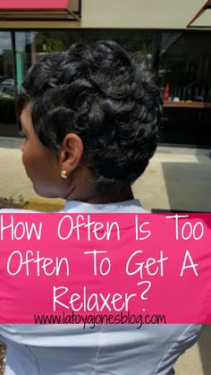 Are you getting your relaxer too soon? (www.latoyajonesblog.com) Curl Relaxer, Best Products For Relaxed Hair, How To Treat Relaxed Hair, How To Care For Relaxed Hair, How To Take Care Of Relaxed Hair, How To Take Care Of Relaxed African Hair, Relaxed Hair Care Regimen