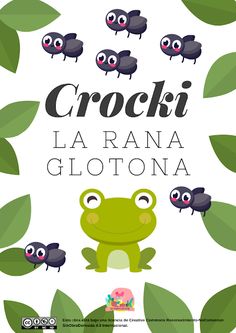 a poster with the words crocki la raana glottona