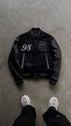 Jackets For Guys, Varsity Jacket For Men, Baseball Jacket Outfit Men, Varsity Jacket Outfit Mens, Baseball Jacket Outfit, Prom Jacket, Senior Jackets, Varsity Jacket Outfit, Baseball Jacket Men