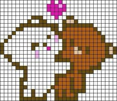 Best Friend Pixel Art, Matching Pixel Art, Pixel Art Matching, Hearts Pixel Art, Pixel Art Heart, Heart Pixel Art